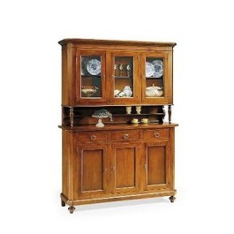 BOIS DRESSER BASE + 3 CHAMBRES SHOWCASE - Mur verre NAPOLETANA NOYER COULEUR