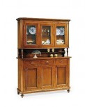 BOIS DRESSER BASE + 3 CHAMBRES SHOWCASE - Mur verre NAPOLETANA NOYER COULEUR