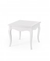 SALON TABLE BASSE EN BOIS BLANC MATT