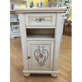 CREDENZA PICCOLA LEGNO DECORATO ANTICATO COUNTRY COLLECTION