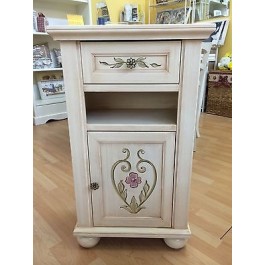 KüchenschrankENTRATINA CHEST HOLZ VERZIERTES LAND Antikensammlung