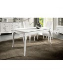TAVOLO LEGNO RETTANGOLARE ALLUNGABILE  CHANTAL COLLECTION