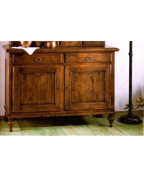 ELEGANTE CREDENZA CON PIATTAIA ALTA