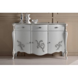 DRESSER BOIS DECORE AVEC LA MAIN INTARSIO