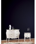 BELIEF COMO '3 DRAWERS GLOSS WHITE WOOD CRAFT