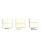 BELIEF COMO '3 DRAWERS GLOSS WHITE WOOD CRAFT