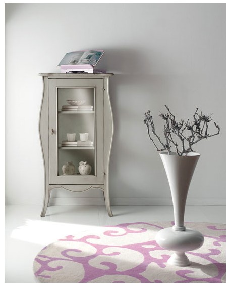 SHOWCASE LACADO MADERA madera gris L 71 H 134 P 48