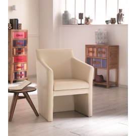 Poltrona in similpelle