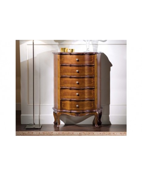 FACH KISTE 5 mit Massivholz INLAY