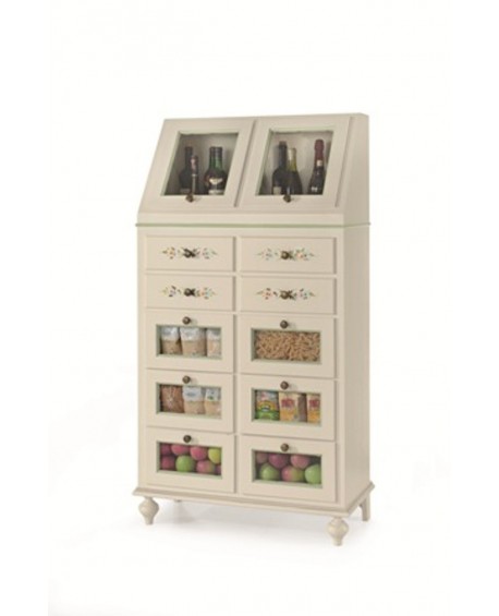 MÖBEL PANTRY Glaubens- und Mattlack weiß