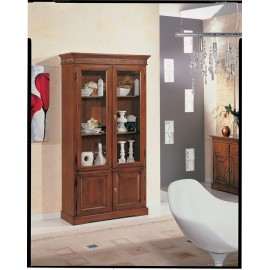 Puertas de gabinete MADERA BIBLIOTECA BUGNA MASSELLOCON INTARSIO MADERA ART POOR