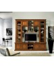 WAND IN HOLZ TV STAND LIBRARY STAY MASSIVHOLZ L 250 P 60 H 240