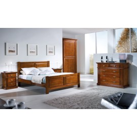 Cama de madera SOLID ARTIGIANALE L 173 P 209 H 107/60