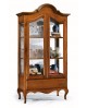 CRISTALLIERA SHOWCASE 2 puertas de madera maciza L 104 P 45 H 196