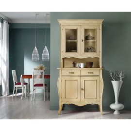 Armario SHOWCASE LACADO IVORY WOOD L 105 H 214 P 50