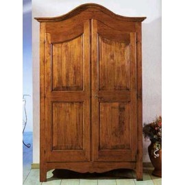 ARMADIO 2 ANTE LEGNO MASSELLO L 125 P 61 H 200