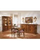 CREDENZA STYLE BASSANO INTARSIATA SOLID WOOD L 227 P 55 H 110