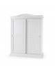 ARMADIO ANTE SCORREVOLI IN LEGNO COLORE BIANCO