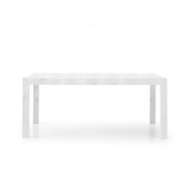 Mesa extensible MODERN 160x90 ceniza blanca