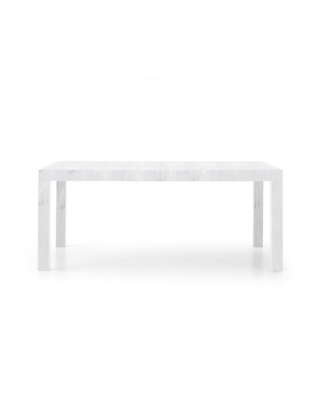 Mesa extensible MODERN 160x90 ceniza blanca
