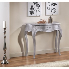 CONSOLA MADERA Bombata SILVER HOJA L 93 P 38 H 80