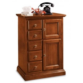 HOLZ Küchenschrank CASSETTIERA 5 DRAWERS Sideboard L 75 P 40 H 100