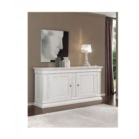 MUEBLE gabinete de madera de color blanco mate - Armario VENETO
