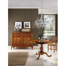 CREDENZA IN LEGNO MASSELLO L145 P 50 H 115