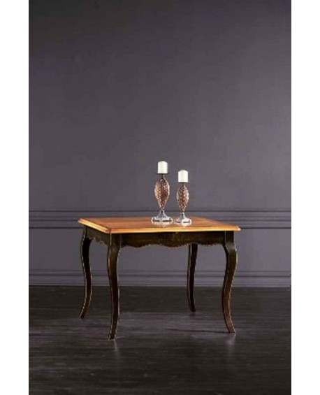 TAVOLO 160x90 chiuso ALLUNGABILE (2allcm40) BICOLORE - VARI COLORI