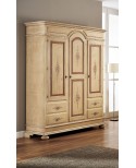 SCHRANK HOLZ von Hand verziert L.184 P.60 H.223COUNTRY VENETO