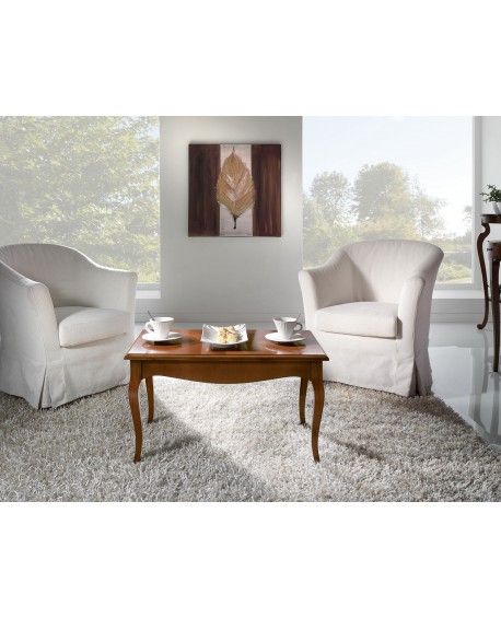 TAVOLINO BASSO PER SALOTTO IN LEGNO