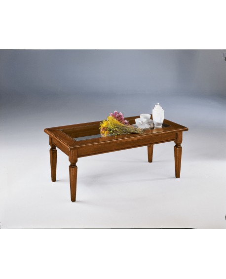 TAVOLINO BASSO PER SALOTTO IN LEGNO