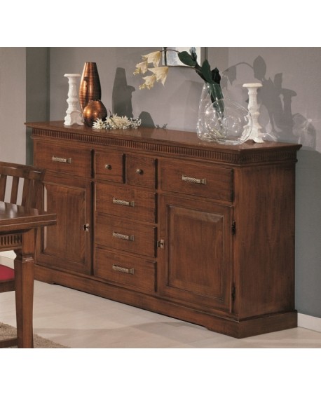 CREDENZA CREDENZONE IN LEGNO MASSELLO VARI COLORI