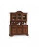 CRISTALLIERA Armario + SHOWCASE CARVED SOLID MADERA L 162 P 42 H 228