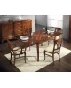 tavolo in legno massello con intersio allungabile - 170x90 + 2 all cm 40
