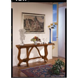 TAVOLO CONSOLLE IN LEGNO VARI COLORI L 160X P 40 H 81