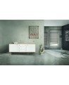 CREDENZA BASE 185x50 H. 84 ABETE SPAZZOLATO BICOLORE