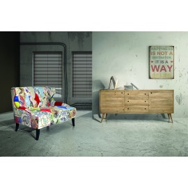 BASE 185x50 H. 84 ABETE SPAZZOLATO