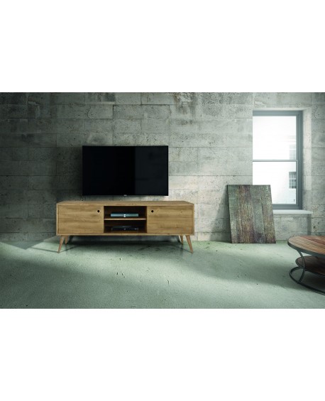 PORTA TV 160x45 H. 55 ABETE SPAZZOLATO