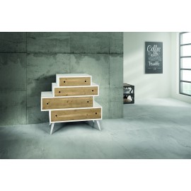 CASSETTIERA 110x45 ABETE SPAZZOLATO