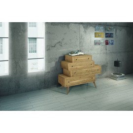 CASSETTIERA 110x45 ABETE SPAZZOLATO