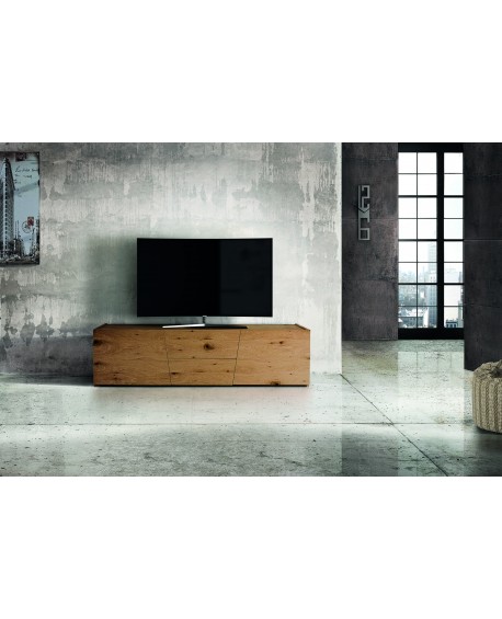 PORTA TV 165x45 ROVERE NODATO SPAZZOLATO