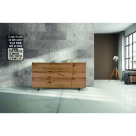 BASE 180x50 H.87 ROVERE NODATO SPAZZOLATO