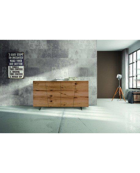 BASE 180x50 H.87 ROVERE NODATO SPAZZOLATO