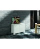 CREDENZA ABETE BIANCO SPAZZOLATO CM. 125x50