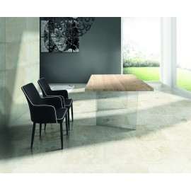 TAVOLO ROVERE IMPIALLACCIATO 160x90 SP.4  FISSO