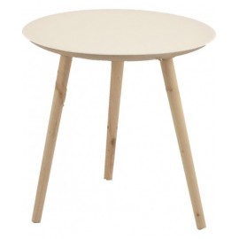 TAVOLO ROTONDO LEGNO NATURALE