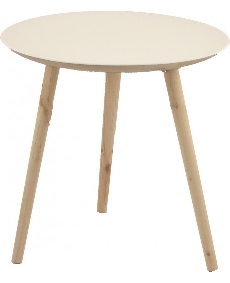 TAVOLO ROTONDO LEGNO NATURALE