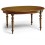 CUISINE TABLE OVALE PROROGATION DE BOIS MASSIF