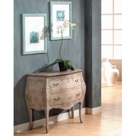 madera COMO' DECORADO envejecida verde L 94 P 42 H 80